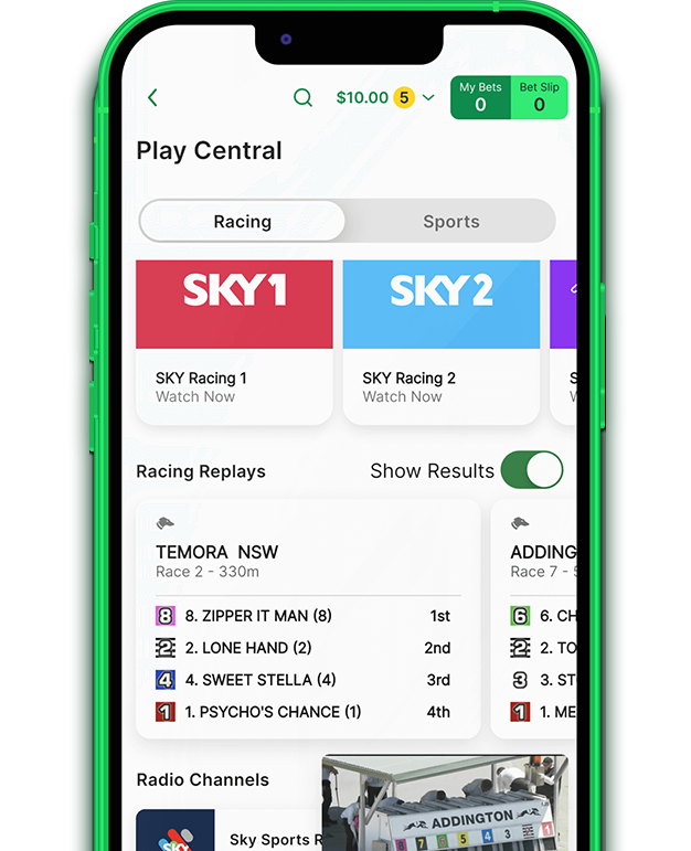 Watch Sky Racing Vision Live